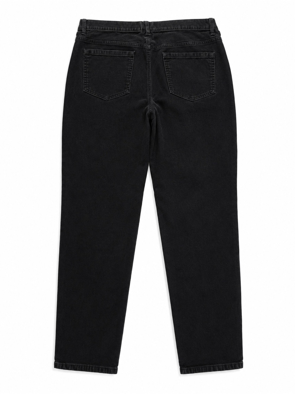 J. Jill Black Corduroy Tapered Pants - Picture 2 of 4